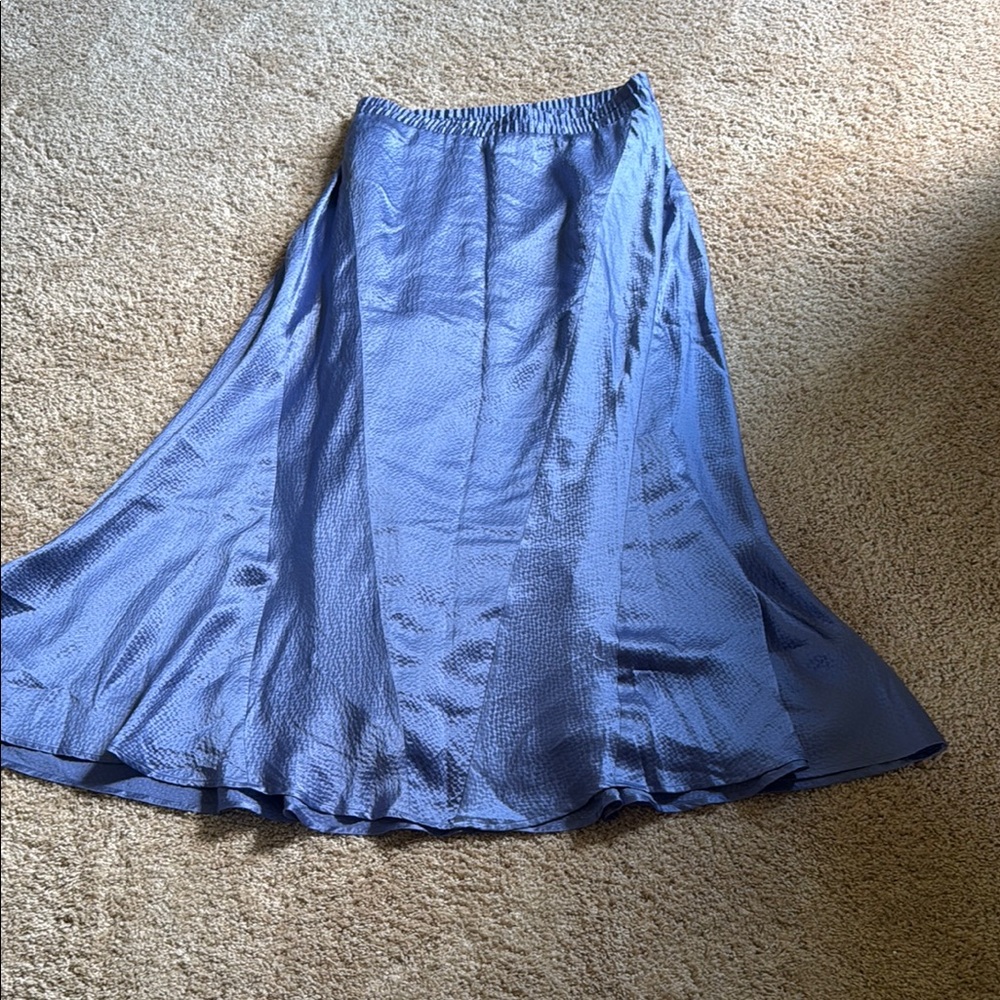 Elegant Blue Women's Skirt